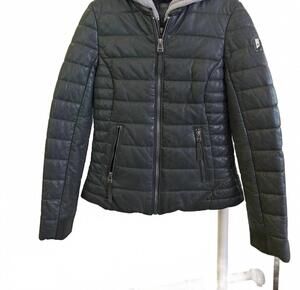 NEW MAURITIUS women's robin comfort fit leather jacket in sage